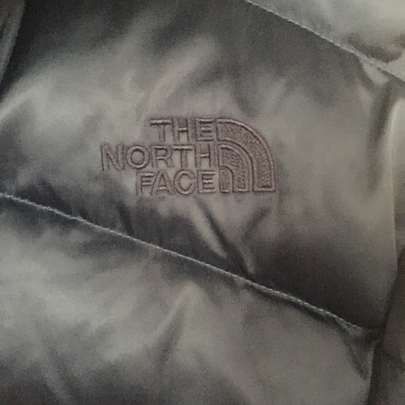 Blue North Face Puffy Vest - Picture 3 of 3